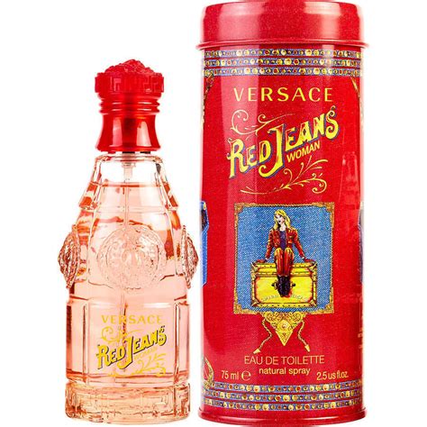 perfume versus versace red jeans woman|Versace red jeans price.